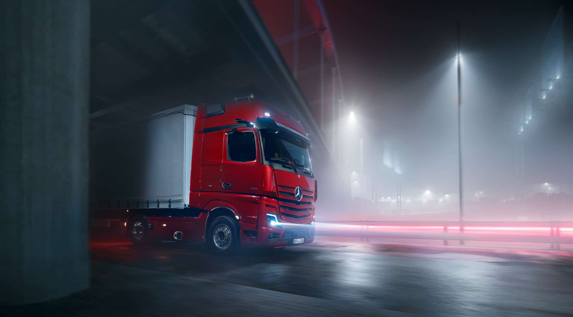 mercedes ln2 1124af expedition truck